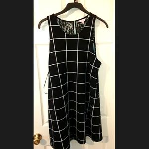 Candies Black and White Dress